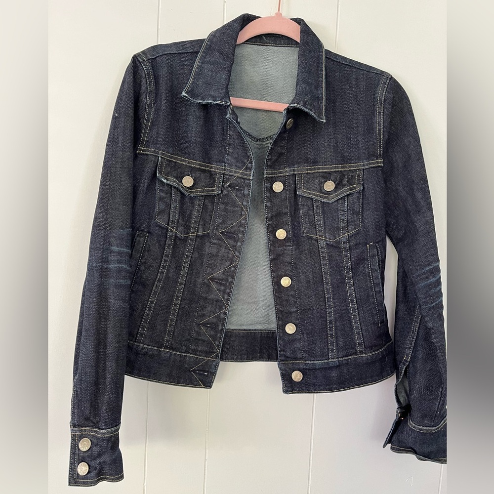 J. Crew Denim Jacket Jean Jacket Size Small Style 75007 - Picture 2 of 13